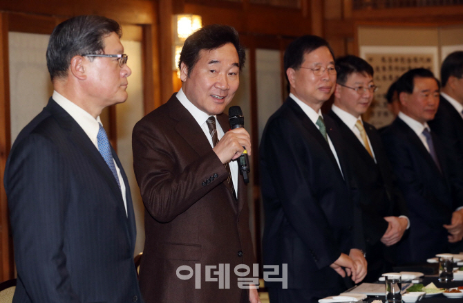 [포토]이낙연 총리, KBCSD와 오찬 간담회