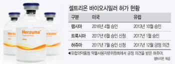 셀트리온, 항암제 '허쥬마'…유럽 출시 '파란불'