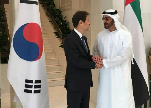 UAE 왕세제 조카 韓다녀가..외교부 "사적인 방문"