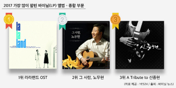 2017년 국내 가장 많이 팔린 LP 앨범은…뭐?