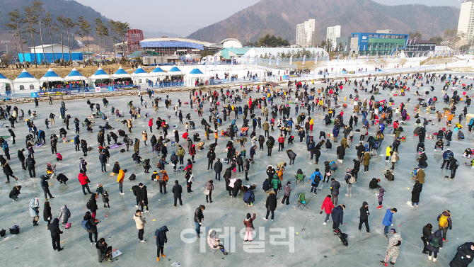 [포토] 추위 잊게하는 평창송어축제