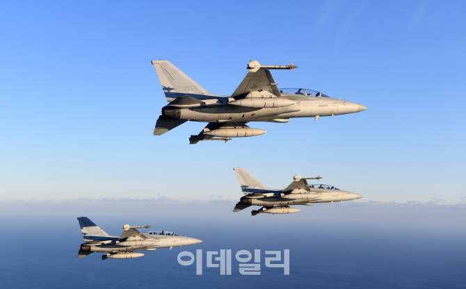 [포토]공군 FA-50, '완벽한 대공태세'