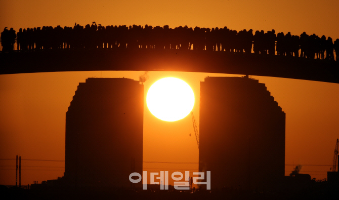 [포토]2018년 무술년 첫 해가 떠오르다!