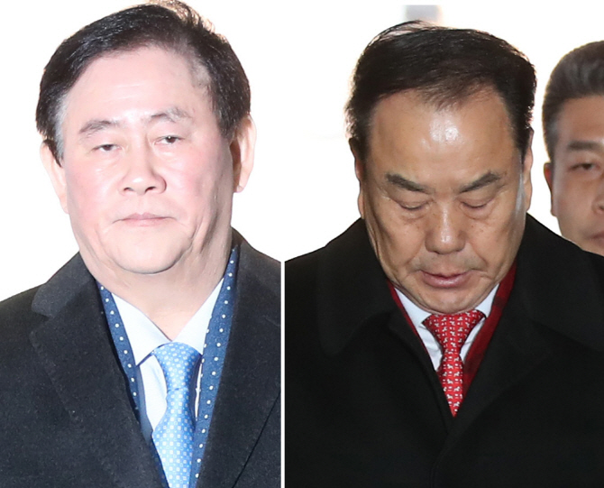 민주·국민, 최경환·이우현 구속에 "사필귀정" 한목소리