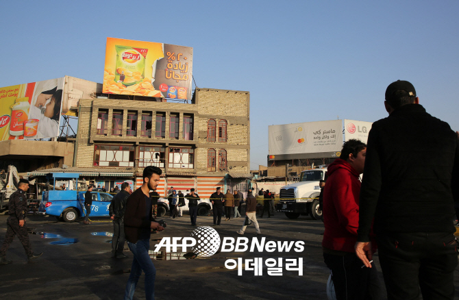 바그다드서 연쇄 자폭 테러… 최소 35명 사망