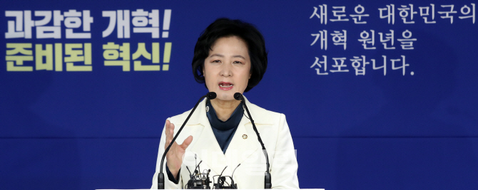 [포토]추미애 대표,  "종부세 강화하고 임대차 개혁안 내놓겠다"
