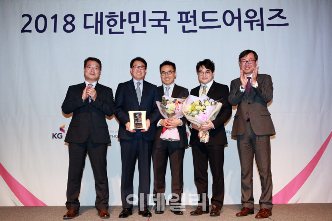 [포토]NH-Amundi자산운용, '유형별 최우수상 중소형주식 부문 수상'