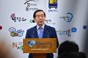 박원순, 대중교통 무료 실효성 논란 '강제 차량 2부제'로 정면돌파