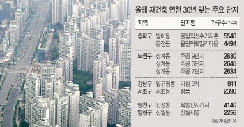 재건축 연한 강화 카드에… 목동 '불똥' 압구정·잠실 '방긋'