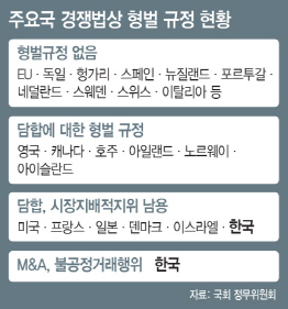 '이에는 이, 눈에는 눈'…효율 따지는 美·獨경쟁법