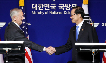 한·미 국방장관회담, 26일 하와이서 개최