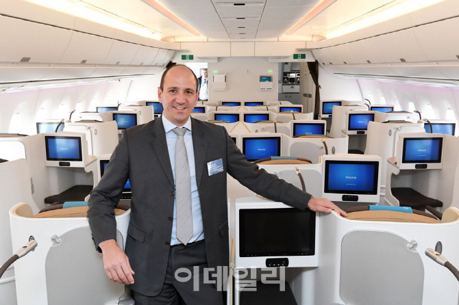 “A350 주문 중 35%가 아태 항공사..韓시장 중요성 커져"