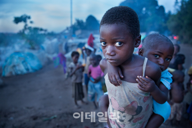 [포토] 콩고 내전으로 어린이 80만명 삶 터전 잃어