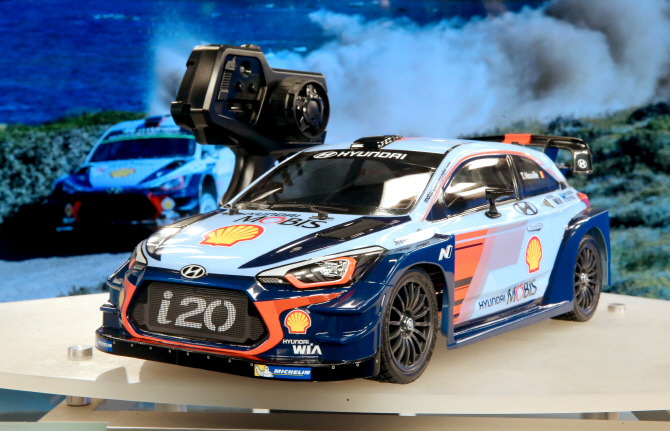현대차×타미야 'i20 Coupe WRC' RC카 나온다