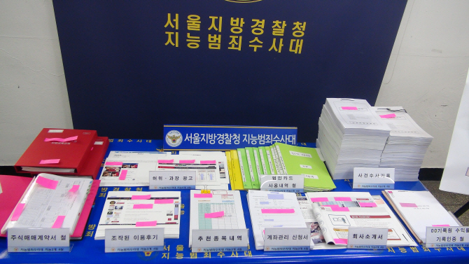 "수익률 4805%" 허위 광고로 540억 뜯어낸 미등록 투자자문사