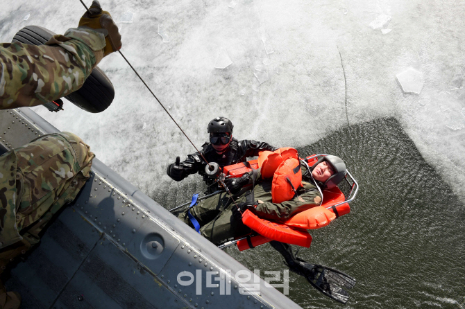 [포토]공군, '실전같은 훈련'