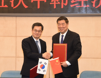 中 찾은 김동연 "모든 분야서 한중 협력 확대"