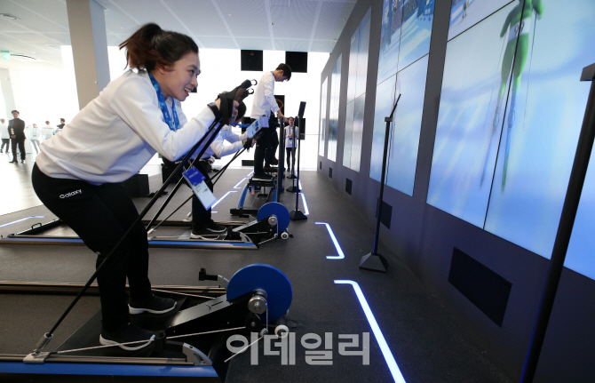 [포토]삼성 올림픽 쇼케이스, VR·IoT 등 신기술 선보여