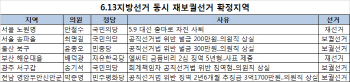 서울 2곳 영·호남 등 재·보선 6곳 `확정`…`미니총선` 유력