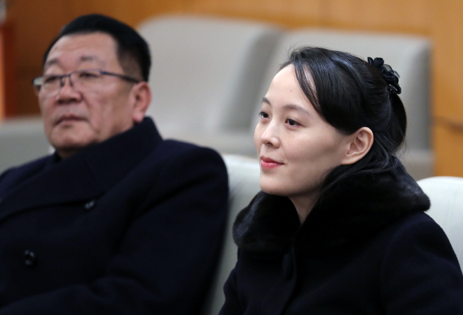 [포토] 김여정과 최휘