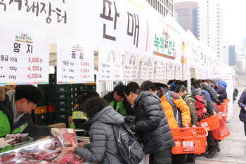 한우자조금, 청계광장서 설맞이 한우직거래장터 “30~50% 할인”