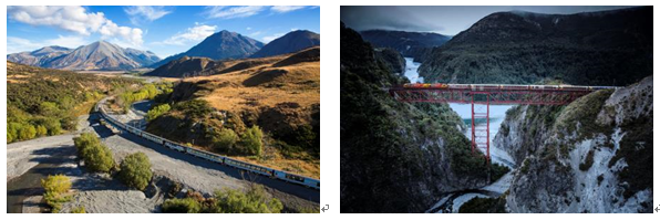 기차로 즐기는 뉴질랜드 여행… “보석 같은 풍경 즐겨볼까”