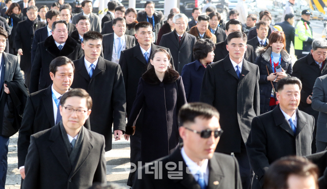 [포토]김여정, '백두혈통'