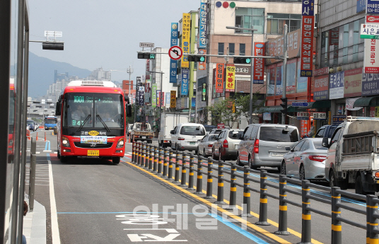 지난해 대전지역 버스전용차로 위반, 전년比 7.6%↑