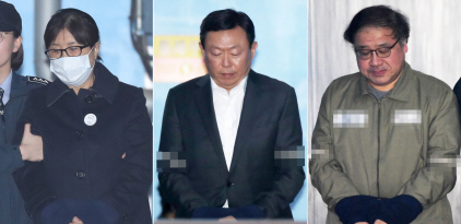 검찰도 최순실·안종범·신동빈 1심 불복해 항소장 제출