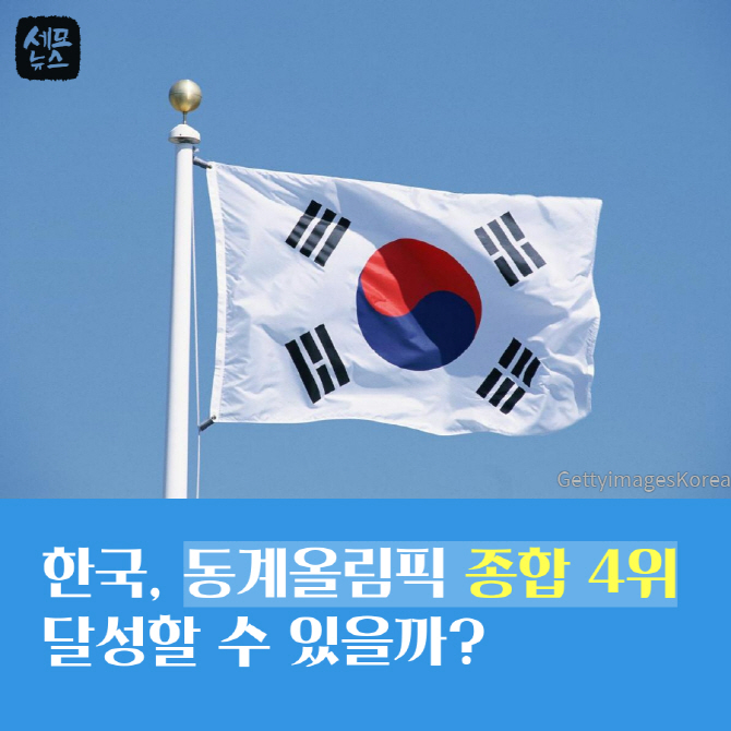  평창동계올림픽서 한국 종합 4위 가능할까?