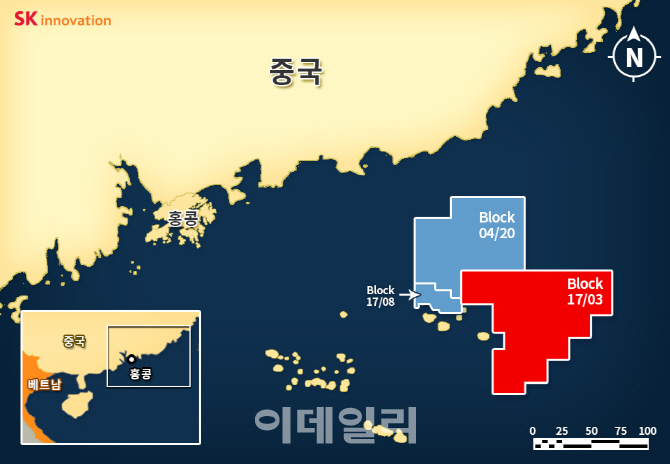 SK이노, 남중국해 원유 탐사 성공…"석유생산 플랫폼 구축"