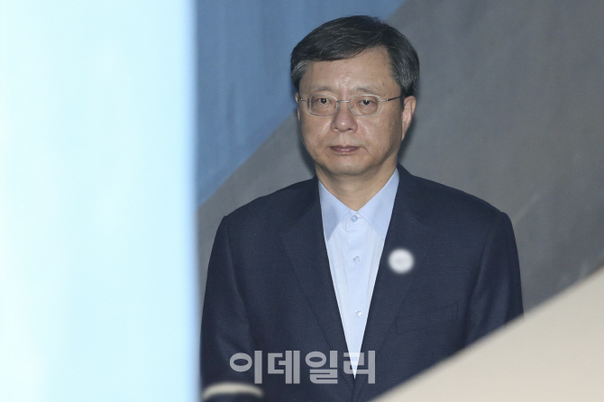 [포토]우병우 전 민정수석, '1심 결과는?'