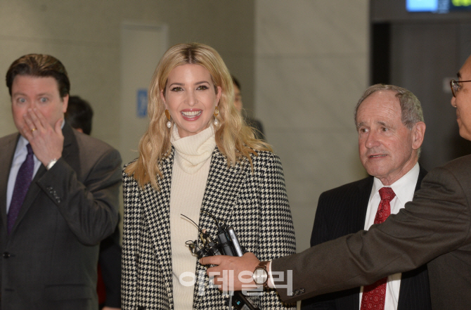 [포토]환하게 웃는 이방카 트럼프