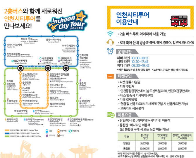 인천 시티투어 전면 개편…인천공항 제2여객터미널 추가