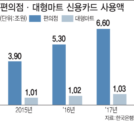 1인가구·노령화에..편의점·동물병원서 카드 더 긁었다