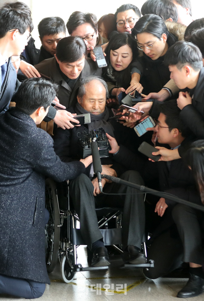 [포토]이상득 전 의원, '묵묵부답'