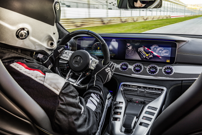 [포토]벤츠 'AMG GT 4도어 쿠페', 고성능 모델