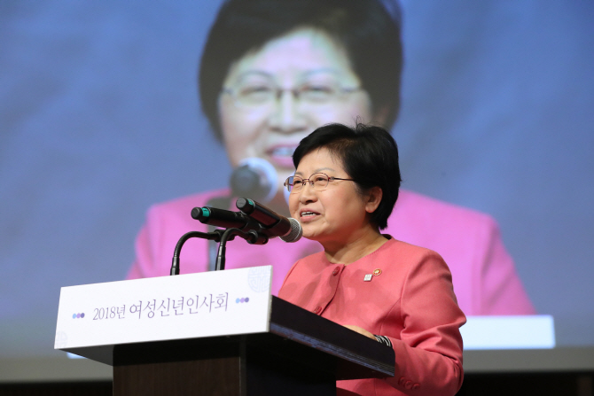 정현백 장관 “가장 오랜 적폐는 성별 권력구조와 성차별”