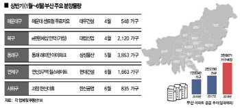 한파 덮친 부산 내달부터 분양 큰장 선다…물량 소화될까