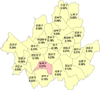 '재건축 직격탄' 양천구 집값 24주만에 떨어졌다