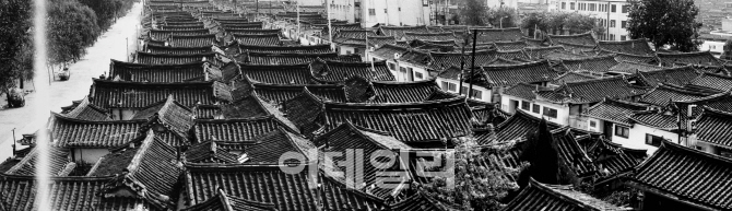 [포토] 1976년 보문동 4가 한옥밀집지구 모습