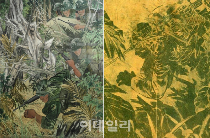 국방부 현관에 걸렸던 베트남戰 묘사 그림에 무슨일이?