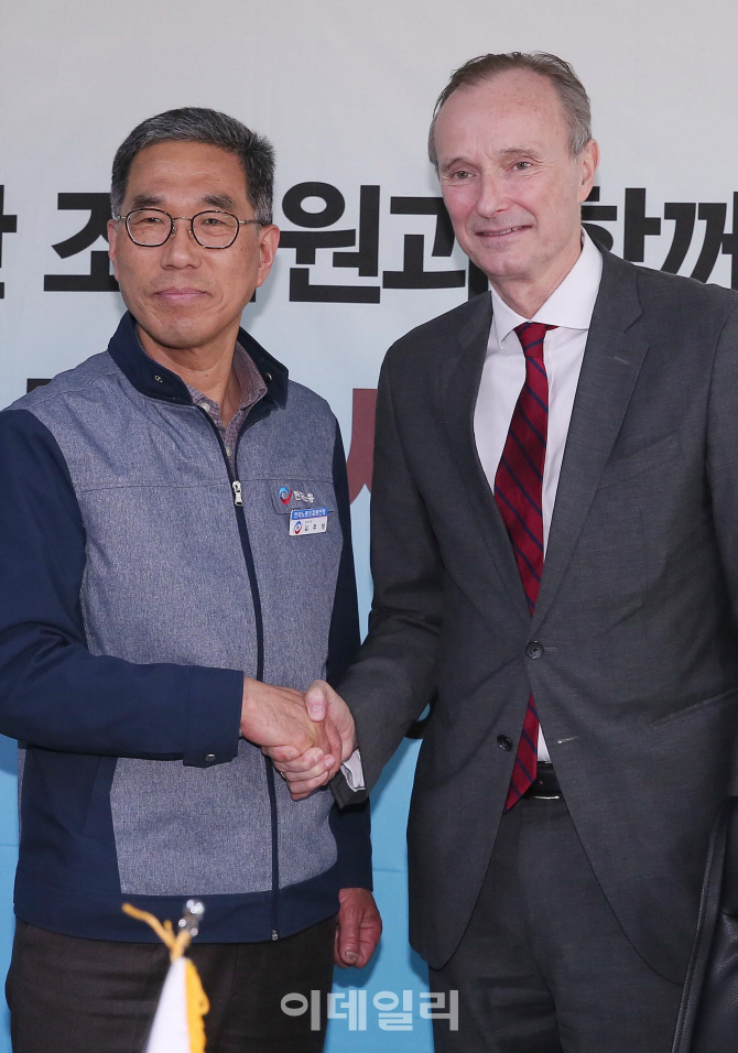 [포토]한국노총-주한독일대사관 간담회