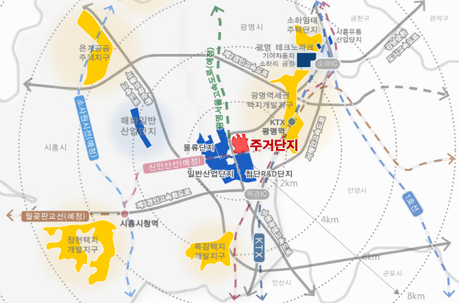 '광명시흥 테크노밸리' 주거단지 조성 가속도