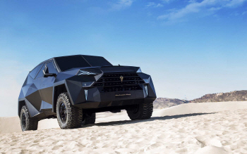 스텔스기를 꼭 닮은 20억짜리 SUV '칼만 킹'