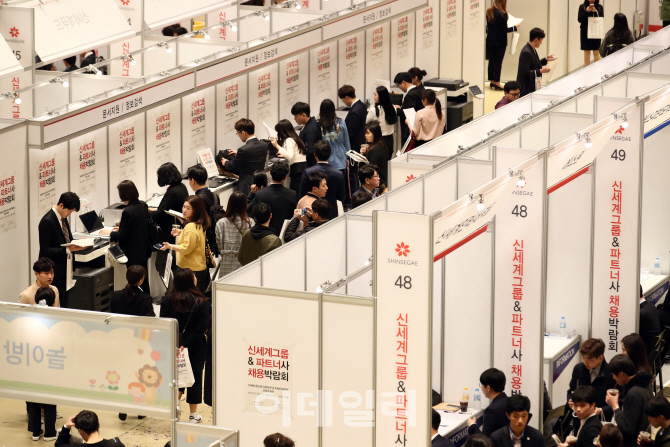 [포토]'신세계그룹 & 파트너사 채용박람회 개최'