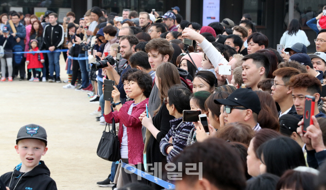 [포토]시선 사로잡은 '경복궁 수문장 임명의식'