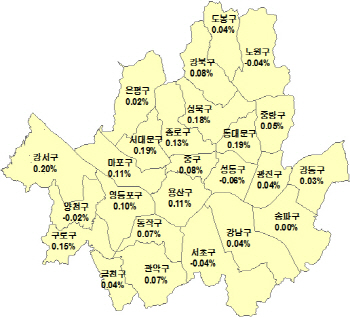 서울 강남4구도 떨어졌다..서초구 집값 6개월만에 하락