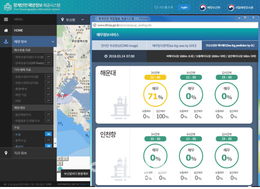 "제2 세월호는 없다"..AI 활용 해상안개 예보 실시