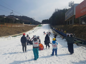 태국관광객 600여명 눈썰매타러 방한한다